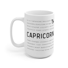 Load image into Gallery viewer, Capricorn Traits Mug
