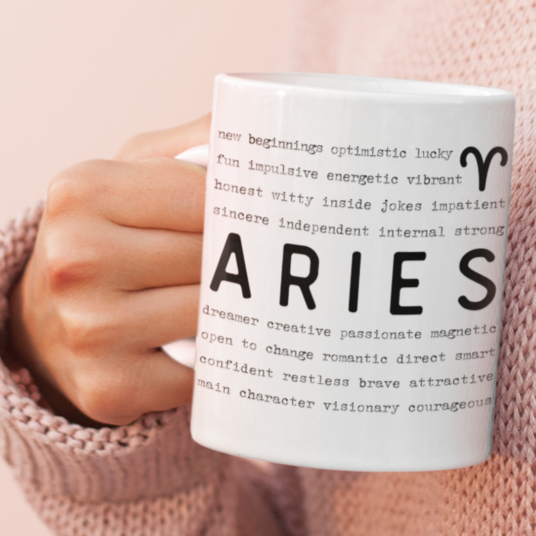 Aries Traits Mug