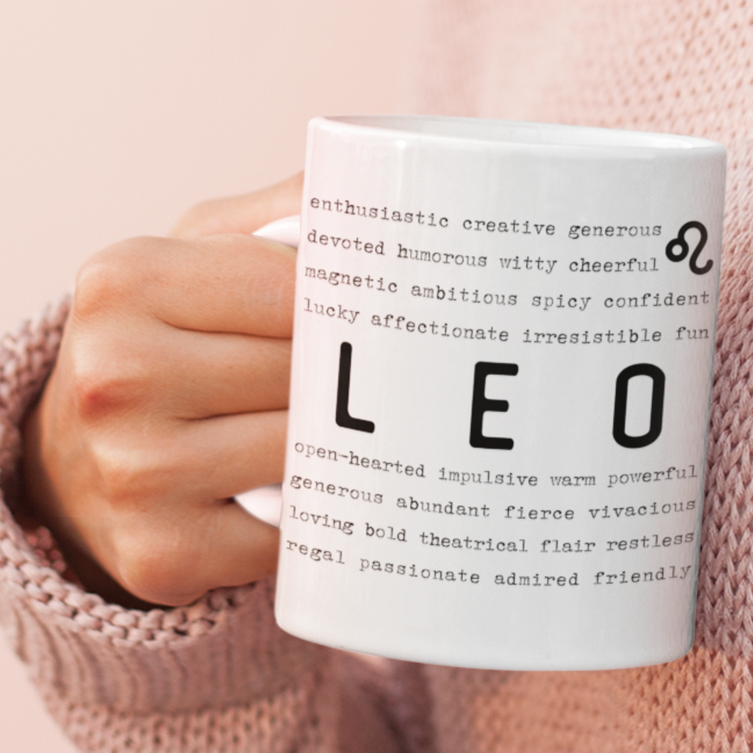 Leo Traits Mug