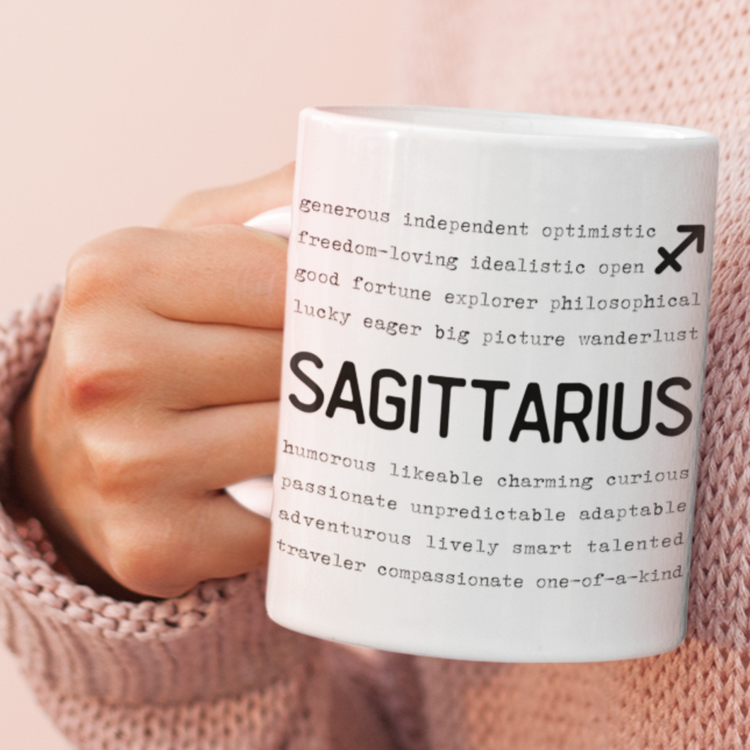 Sagittarius Traits Mug