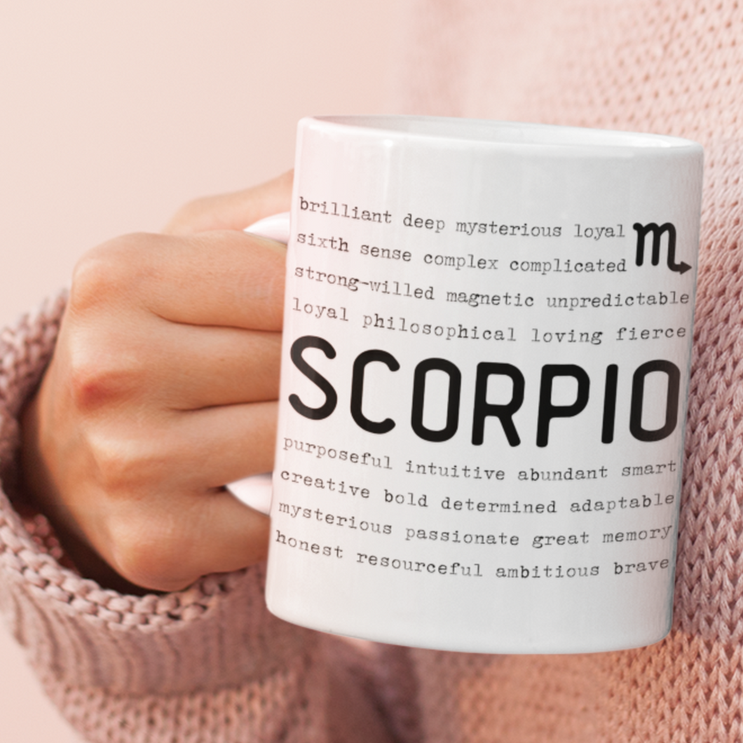 Scorpio Traits Mug