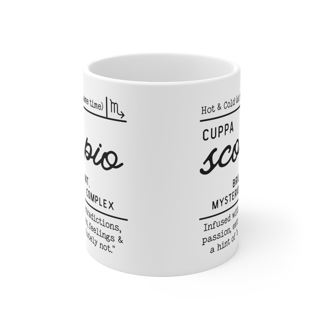 The Zodiac Apothecary Scorpio Mug