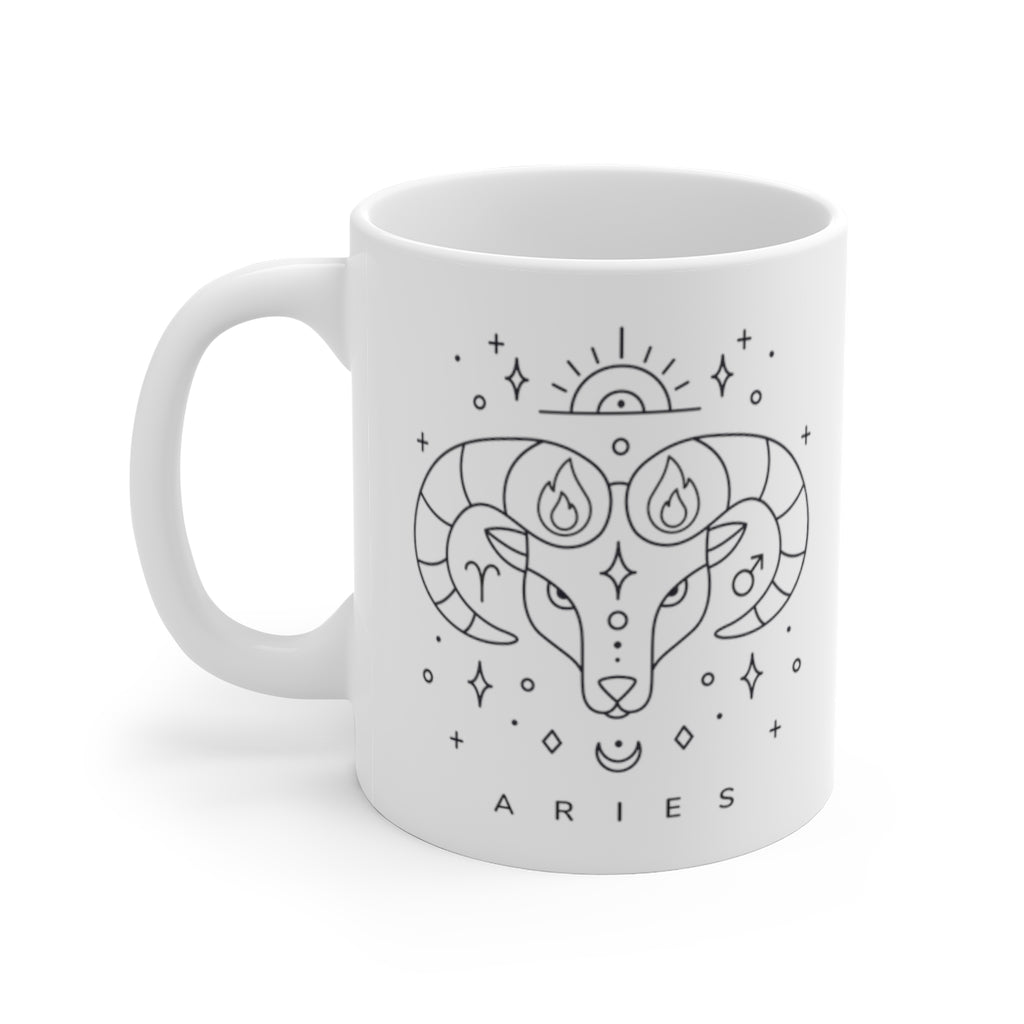 Cosmic Zodiac Aries Mug