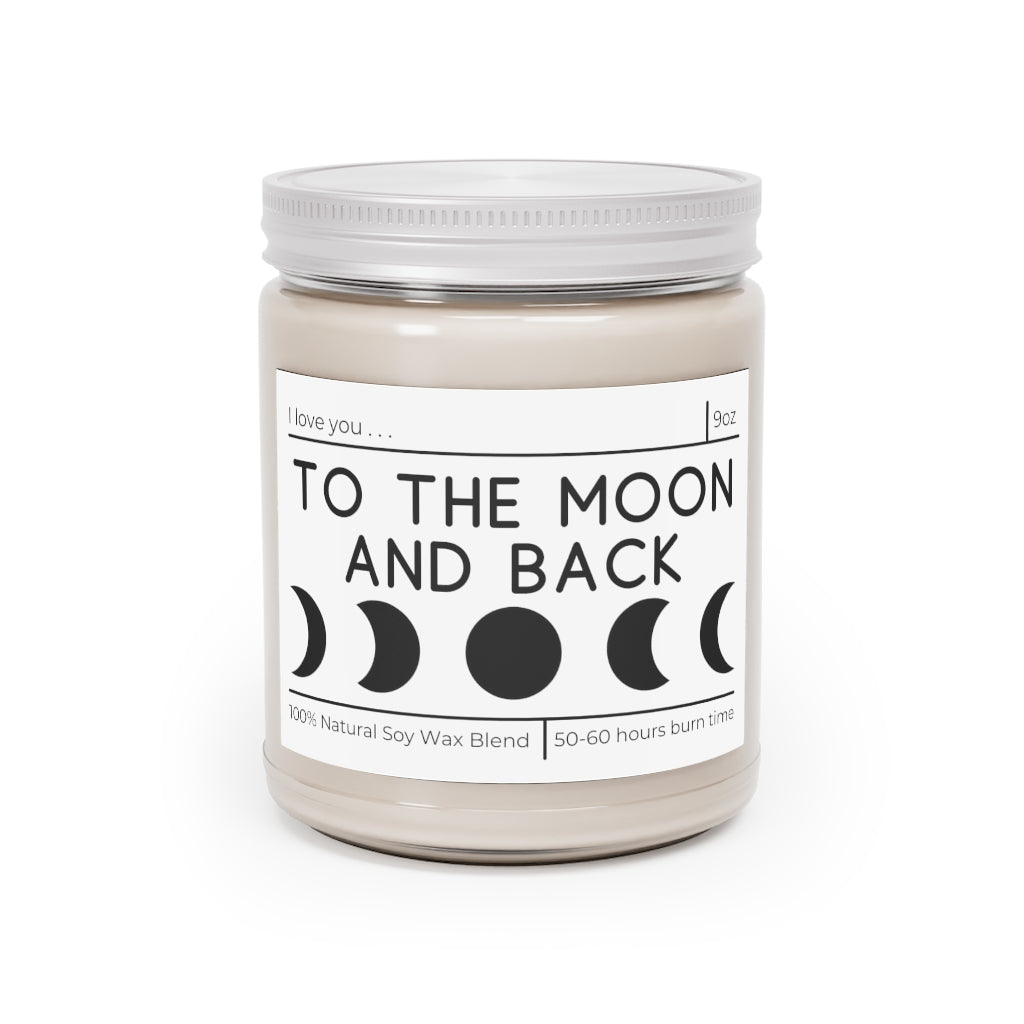 I Love You to the Moon and Back Candle