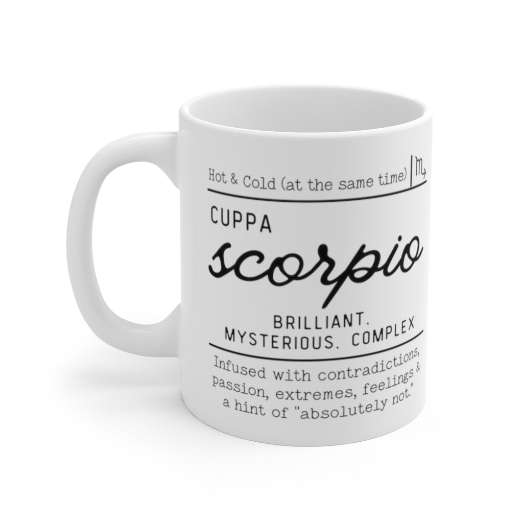 The Zodiac Apothecary Scorpio Mug