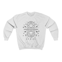 Load image into Gallery viewer, Cosmic Zodiac Gemini Sweatshirt
