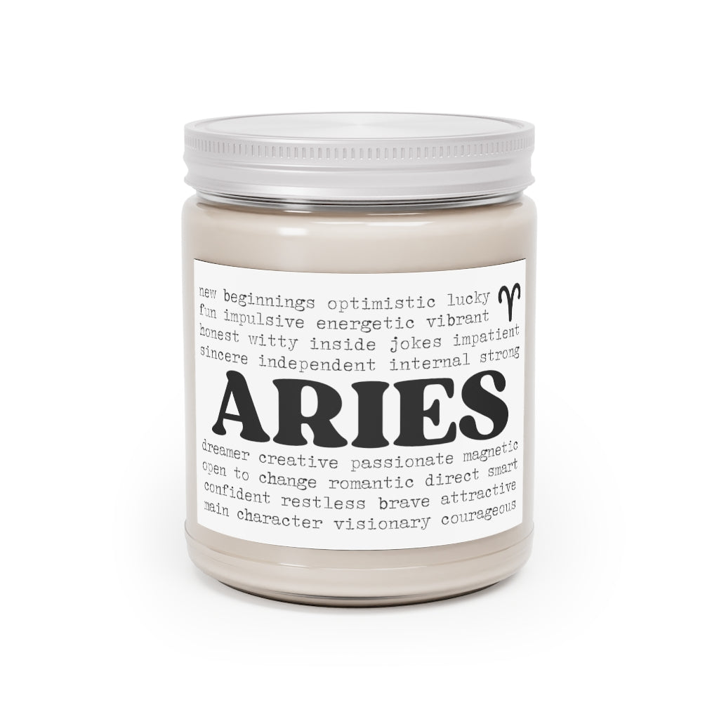 Aries Traits Candle