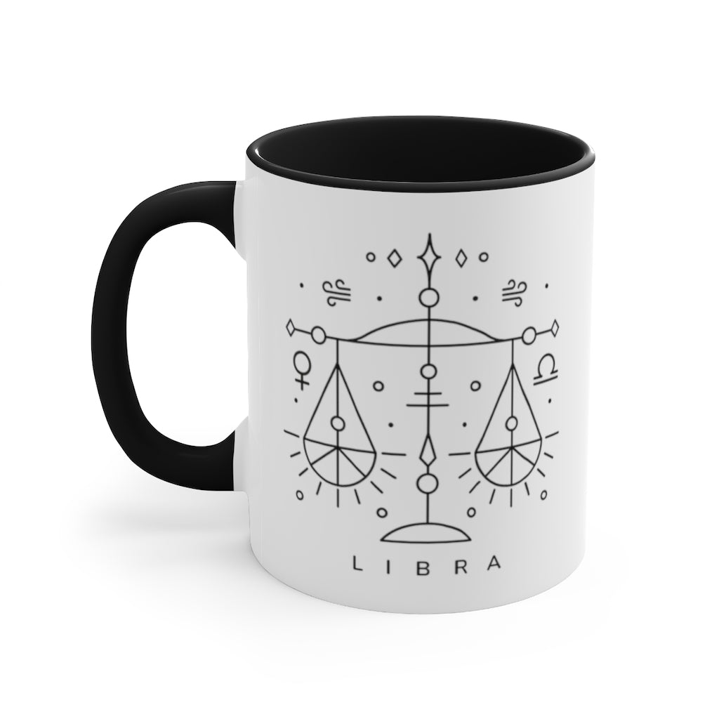 Cosmic Zodiac Two-Toned Libra Mug