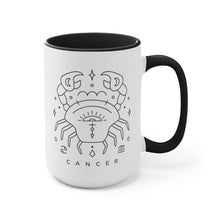 Load image into Gallery viewer, Cosmic Zodiac Two-Toned Cancer Mug
