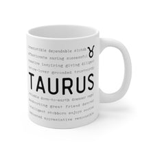 Load image into Gallery viewer, Taurus Traits Mug
