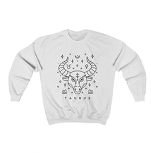 Load image into Gallery viewer, Cosmic Zodiac Taurus Sweatshirt
