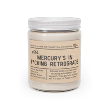 Load image into Gallery viewer, Shhh... Mercury&#39;s in F*cking Retrograde Candle (Kraft Label)
