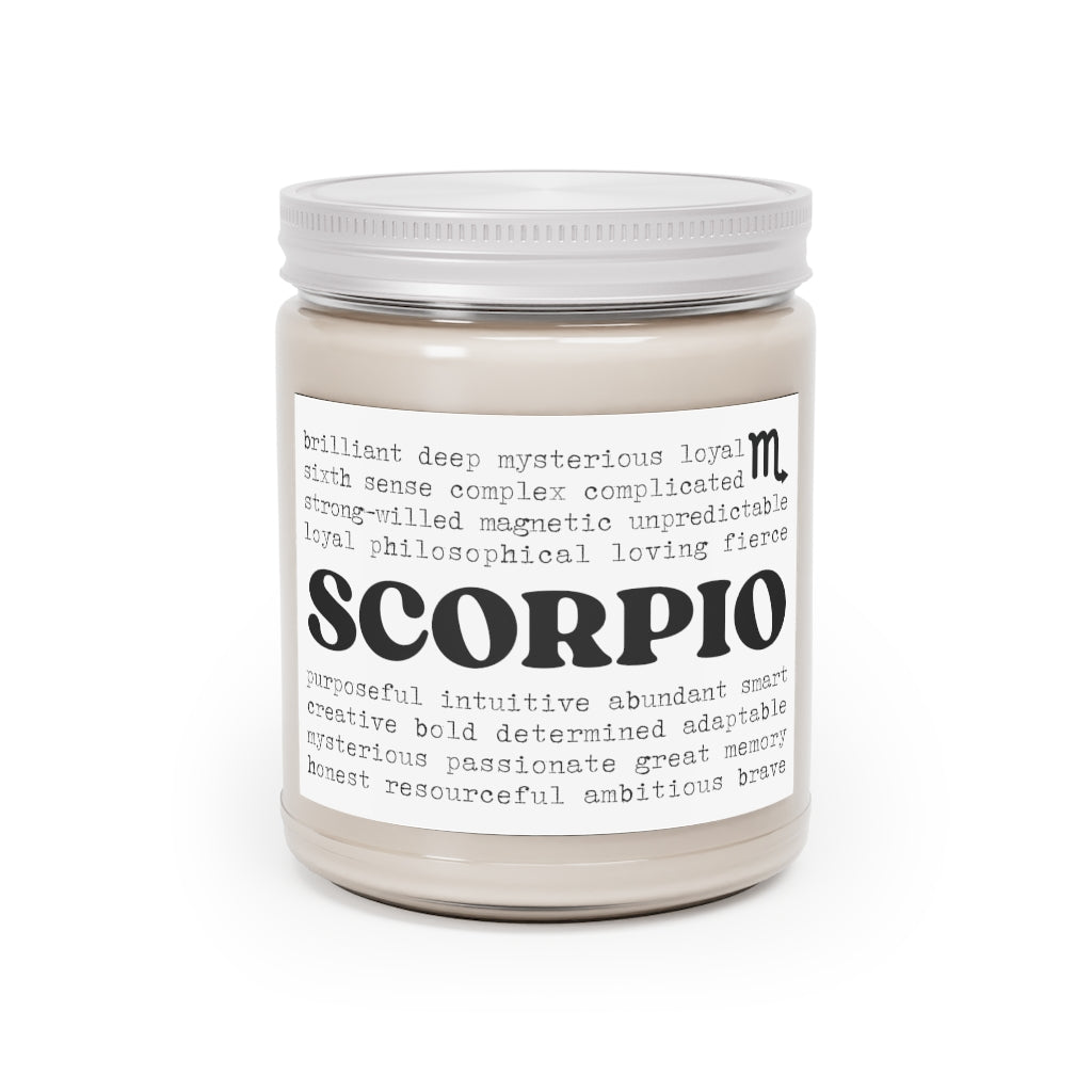 Scorpio Traits Candle