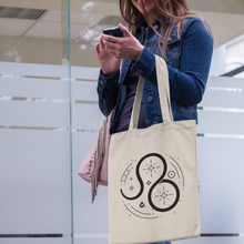 Load image into Gallery viewer, Leo Zodiac Canvas Tote Bag
