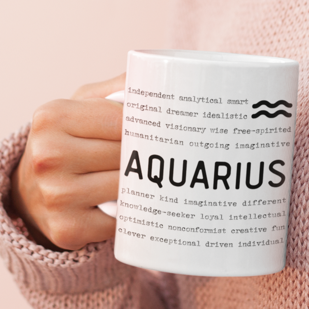 Aquarius Traits Mug