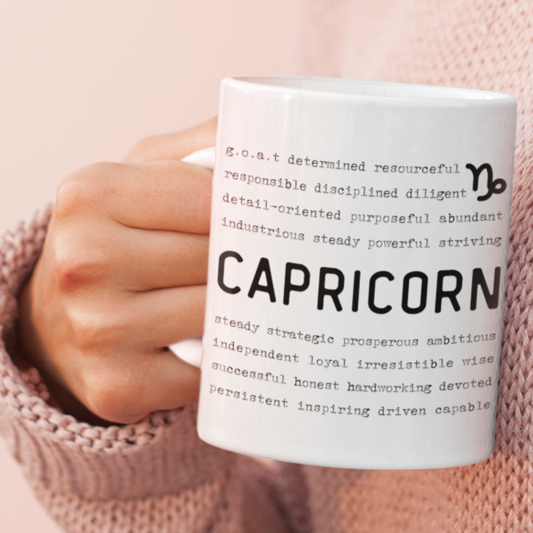 Capricorn Traits Mug