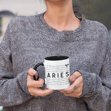 Load image into Gallery viewer, Aries Traits Two-Toned Mug
