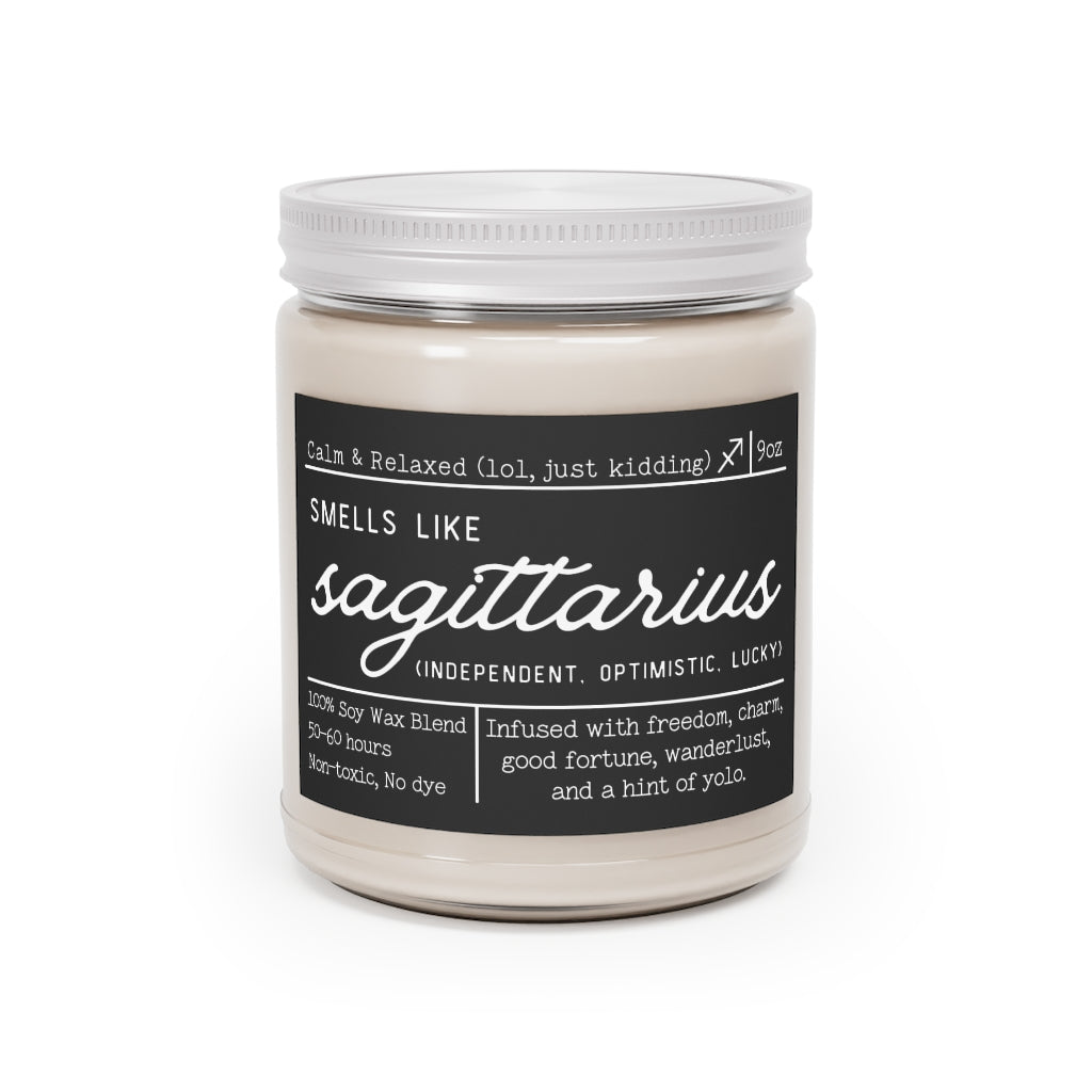 Smells Like Sagittarius Candle (Black Label)