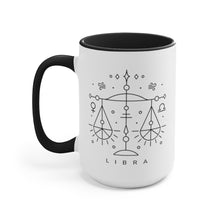 Load image into Gallery viewer, Cosmic Zodiac Two-Toned Libra Mug
