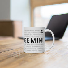 Load image into Gallery viewer, Gemini Traits Mug
