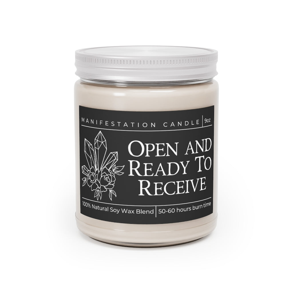 Open and Ready to Receive Manifestation Candle