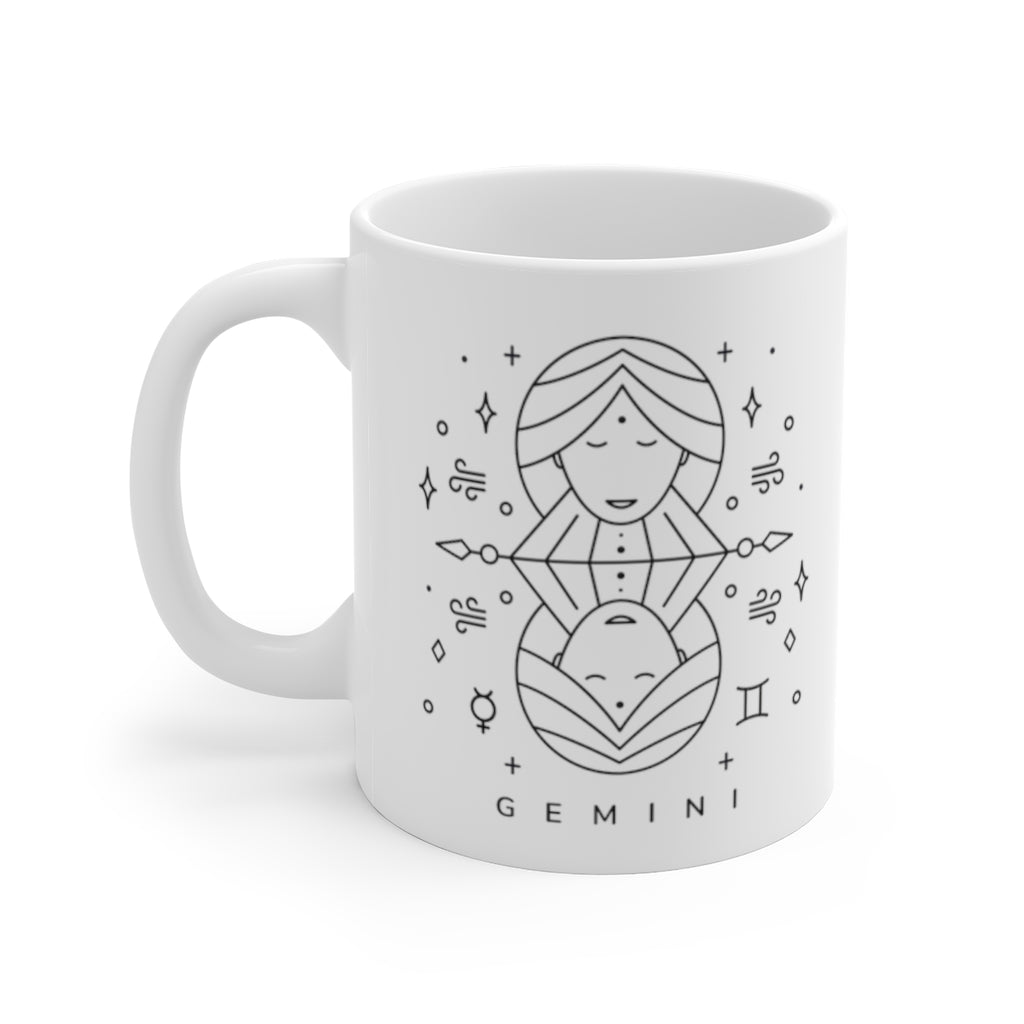 Cosmic Zodiac Gemini Mug