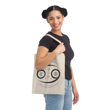 Load image into Gallery viewer, Cancer Zodiac Canvas Tote Bag
