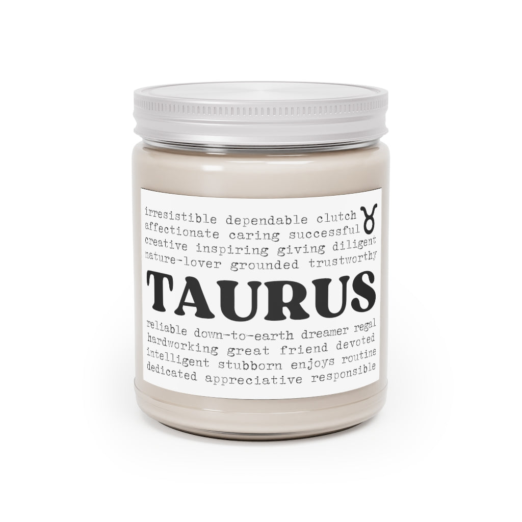 Taurus Traits Candle