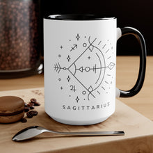 Load image into Gallery viewer, Cosmic Zodiac Two-Toned Sagittarius Mug
